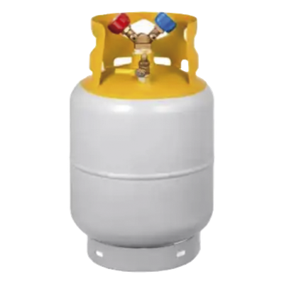 Cilindro Portátil para Refrigerante / 30 lbs (13.6 kg) / 11.9 Litros / Presión 3.0 MPa / Acero HP295 / Válvula de Seguridad Integrada / Operación -20 °C a 45 °C