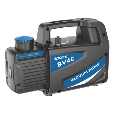 Bomba de Vacío / 150 Micrones / 4 CFM / 1/4 HP / Puerto 1/4 SAE / Anti-Retroceso