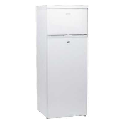 Refrigerador Solar Combinado / 220 L (7.7 ft³) / 12/24 VCC / Consumo 75 W / Refrigerante R600a / Operación 18-38°C