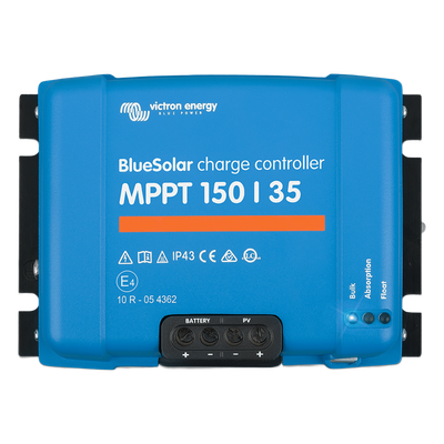 Controlador Solar MPPT / 35A / 150V FV / 12/24/36/48 Vcc Auto / 2000W (48V) / Eficiencia 98% / IP43