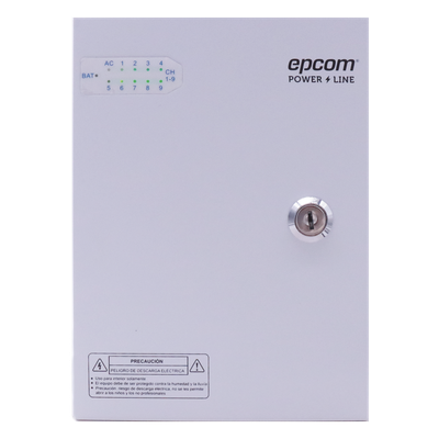 Fuente de Alimentación Profesional / 9 Canales / 16 A Total / 1.8 A por Canal / Voltaje Ajustable 11-15 VCC / 200 W / Operación -20°C a 70°C