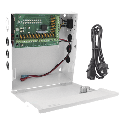 Fuente de Poder Profesional / 12 Vcc @ 20 A / 18 Canales / Entrada Universal 96-264 Vca / Protección de Batería 10.5 V