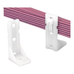 Sujetador-Separador para Mazos de Cables / Nylon 6.6 / Tornillo M5 (#10) / Uso Interior / 116.9 mm (4.6 in) de Alto Sujetador-Separador para Mazos de Cables / Nylon 6.6 / Tornillo M5 (#10) / Uso Interior / 116.9 mm (4.6 in) de Alto