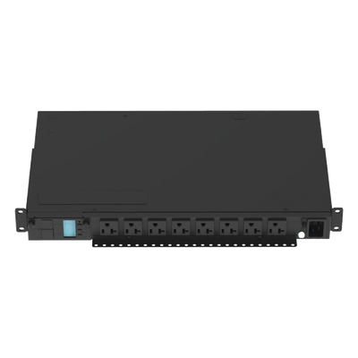 PDU Monitoreable Horizontal / 8 Salidas NEMA 5-20R / Entrada NEMA 5-15P / 120 Vca / 15 A / 1U / Rack 19 in