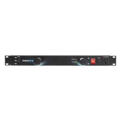 PDU para Rack / 11 Salidas NEMA 5-15R / 15 Amp / 120 Vca / Montaje Horizontal 1U / 19 in / LED de Protección
