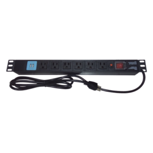 PDU Horizontal / 6 Contactos NEMA 5-15R / 2 Puertos USB 5V/2.1A / 1UR / 19" / 1875 W / Cable 1.80 m (5.9 ft) PDU Horizontal / 6 Contactos NEMA 5-15R / 2 Puertos USB 5V/2.1A / 1UR / 19" / 1875 W / Cable 1.80 m (5.9 ft)