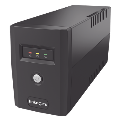 UPS / 600 VA / 360 W / Línea Interactiva / AVR / 6 Salidas NEMA 5-15R (4 Respaldadas) / Onda Senoidal Simulada