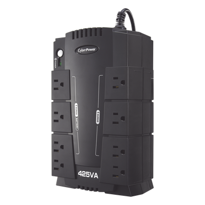 UPS Standby / 425 VA / 255 W / 8 Tomas NEMA 5-15R / 4 con Batería + 4 Protección / Topología Standby / USB de Gestión