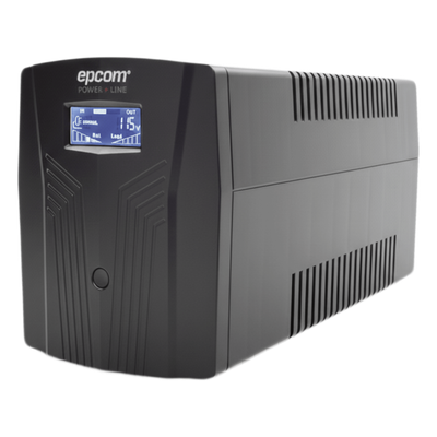 UPS Línea Interactiva / 1500 VA / 900 W / Salida 120 Vca / 6 Tomas NEMA 5-15R / Pantalla LCD / Factor de Forma 2U Rack/Torre