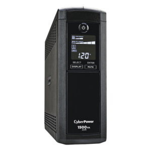 UPS Línea Interactiva / 1500 VA / 900 W / 12 Tomas NEMA 5-15R / 6 con Respaldo / Pantalla LCD / AVR / Supresión 1500 J UPS Línea Interactiva / 1500 VA / 900 W / 12 Tomas NEMA 5-15R / 6 con Respaldo / Pantalla LCD / AVR / Supresión 1500 J