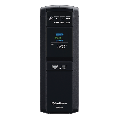 UPS / 1500 VA / 1000 W / Topología Línea Interactiva / Onda Senoidal Pura / 12 Tomas NEMA 5-15R / Torre
