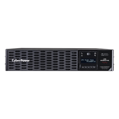UPS de Rack / 1000 VA / 1000 W / Línea Interactiva / Onda Senoidal Pura / 8 Tomas NEMA 5-15R / 2 UR