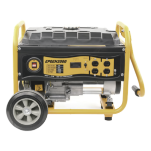 Generador a Gasolina / 3,000 W / 7 HP / 110 Vca / Arranque Manual / 15 L / 10 h Continuas / 96 dB(A)