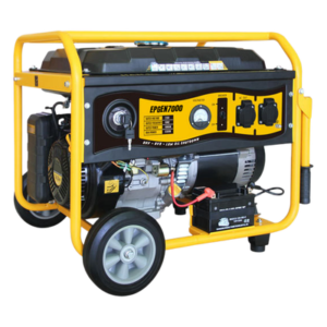 Generador a Gasolina / 6.5 kW Nominal / 7 kW Máxima / Salida Bifásica 110/220V / 12 Horas Continuas / Arranque Electrónico / 97 dB(A) Generador a Gasolina / 6.5 kW Nominal / 7 kW Máxima / Salida Bifásica 110/220V / 12 Horas Continuas / Arranque Electrónico / 97 dB(A)