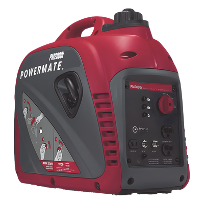 Generador Inversor Portátil / 1.7 kW Nominal / 2.0 kW Arranque / 120 VCA / 60 Hz / Tanque 4.5 L / 11 Horas Autonomía