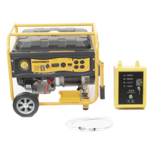 Generador de Emergencia / 6.5 kW Nominal / 7 kW Máxima / Arranque Automático / 220V Bifásico / 60 Hz / Tanque 25 L / 12 h Autonomía