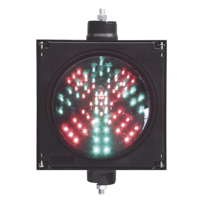 Semáforo LED / Diámetro 20 cm / 81 LEDs / IP65 / 110 VCA / 6 W / Intensidad 500 cd Rojo / 400-600 cd Verde