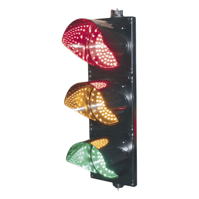 Semáforo LED / Tricolor Rojo-Verde-Amarillo / 200 mm / 110 VCA / 30° Ángulo de Visión / IP Sellado