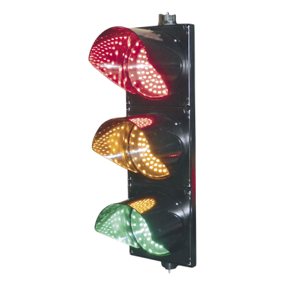 Semáforo LED / Diámetro 300 mm / Tricolor Rojo-Amarillo-Verde / Alta Intensidad 400-600 cd / 110 VCA / IP Hermético