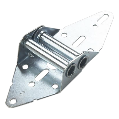 Bisagra para Puerta de Garage / Acero Galvanizado / Carga 50 kg / Espesor 20-40 mm / Ajuste Sin Herramientas