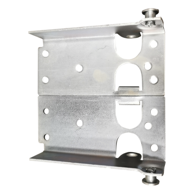 Soportes inferiores para puerta de garage / Izquierdo y derecho / Acero / 500 kg / 2.44-3.05 m