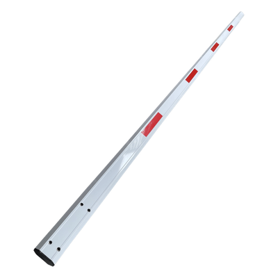 Brazo Telescópico para Barrera / Aluminio / Ajustable hasta 6 m (19.7 ft) / Bandas Rojas de Alta Visibilidad / Compatible con XBS-6M-R y XBS-6M-L