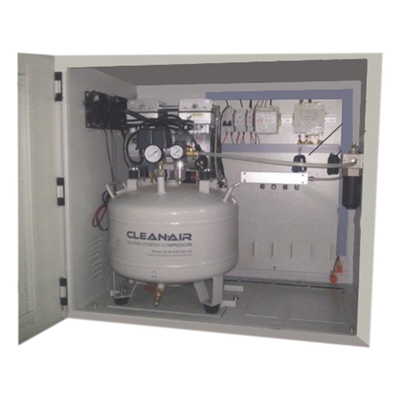 Sistema de Control Neumático / 4 Bolardos Simultáneos / 110 VCA / Fail-Safe / Gabinete 820x770x560 mm